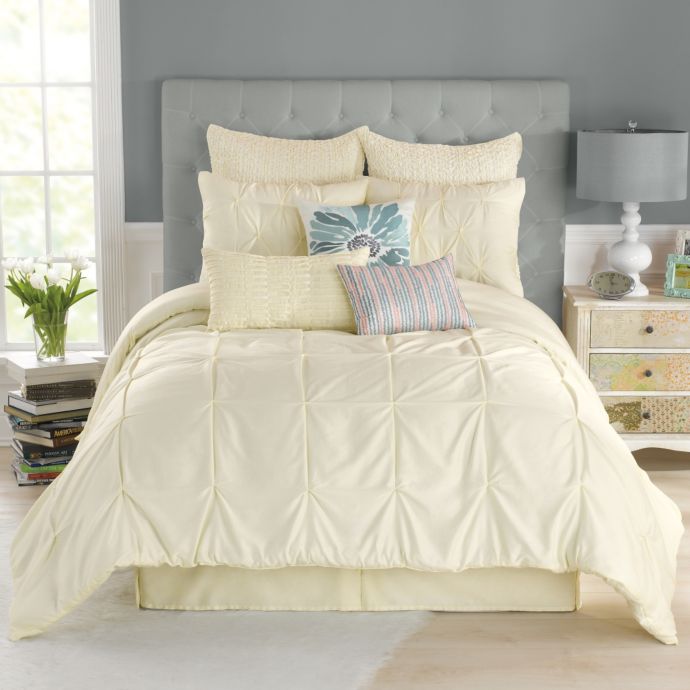 Anthology™ Whisper Comforter Set in Ivory Bed Bath and Beyond Canada