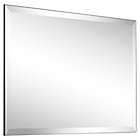 30 Inch Rectangular Beveled Wall Mirror, 20 X 30 Frameless Beveled Mirror