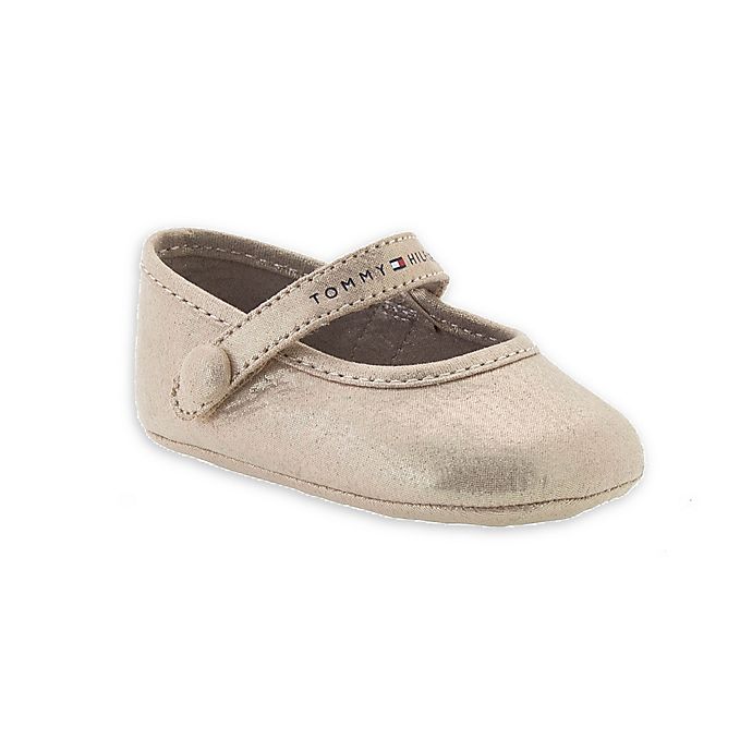 Tommy Hilfiger® Mareey Layette Shoe in Gold | buybuy BABY