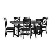 Forest Gate&trade; 7-Piece Solid Wood Dining Set in Grey