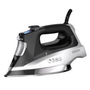 Black + Decker&trade; Professional Steam Iron in Silver/Black