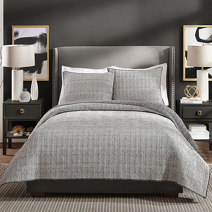 Ayesha Curry™ Graphite Bedding Collection | Bed Bath & Beyond