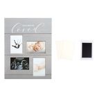 Alternate image 1 for Pearhead&reg; "You Are So Loved" 4-Photo Picture Frame in Grey