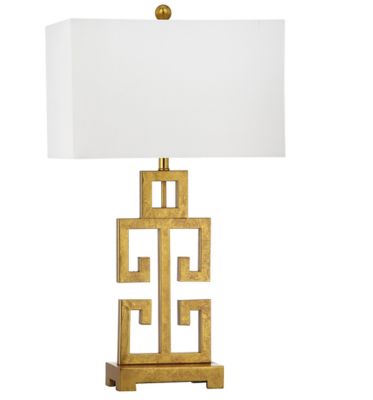 greek key table lamp