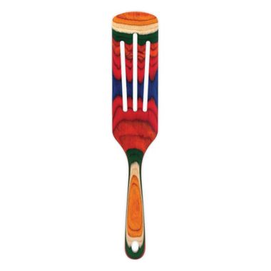 Totally Bamboo Birchwood Long Spatula in Rainbow. View a larger version of this product image.