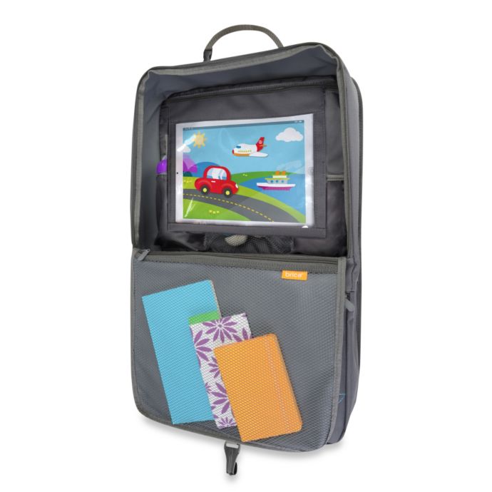 Brica® iHide™ Car Seat Organizer with Tablet Viewer buybuy BABY