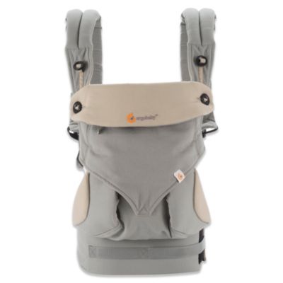 Four-Position 360 Baby Carrier in Grey 