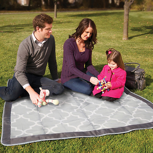 Alternate image 1 for JJ Cole® All-Purpose Outdoor Blanket in Stone Arbor
