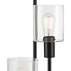 Alternate image 4 for Globe Electric Annecy 3-Light Floor Lamp in Dark Bronze with Individual On/Of Rotary Switches