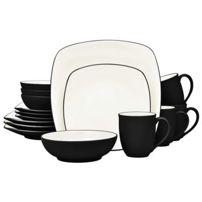square white dinnerware sets sale