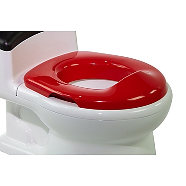 The First Years&trade; Disney&reg; Mickey Mouse ImaginAction&trade; Potty and Trainer Seat in Red. View a larger version of this product image.