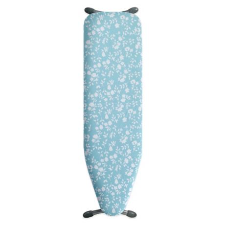 English Rose Cotton Ironing Board Pad & Cover in Light Blue New & Sealed 