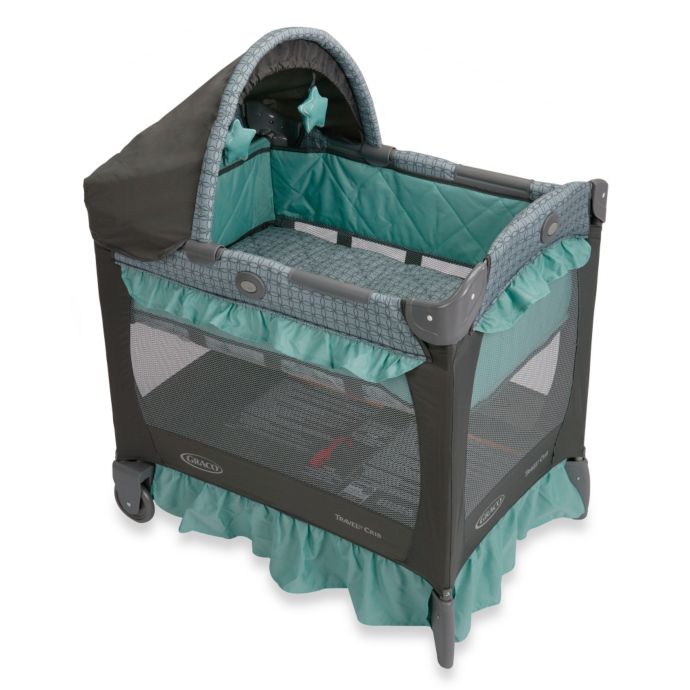 Graco Travel Lite Crib In Cascade Buybuy Baby