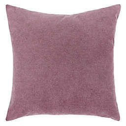 O&O by Olivia and Oliver™ Solid Velvet Reversible Square Throw Pillow in Wine