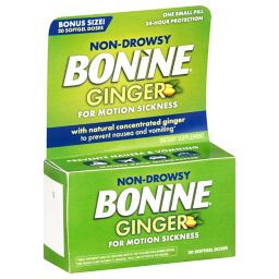 Bonine® 20-Count Non Drowsy Ginger For Motion Sickness Soft Gels
