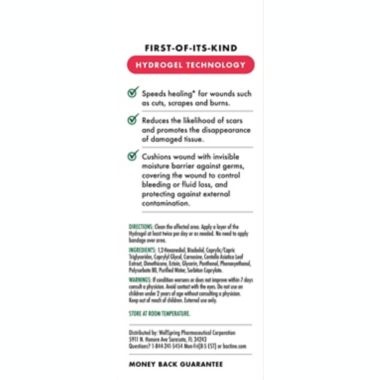 Bactine&trade; MAX 0.75 oz. Advanced Healing and Scar Defense Hydrogel. View a larger version of this product image.