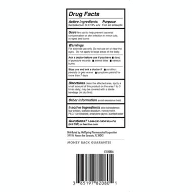 Bactine&reg; MAX 8 oz. First Aid Antiseptic Wiound Wash. View a larger version of this product image.