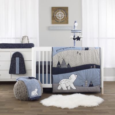 polar bear crib bedding