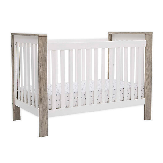 Alternate image 1 for Delta Children Miles 4-in-1 Convertible Crib in Limestone
