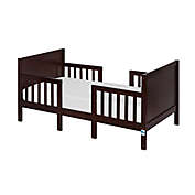 Dream On Me Hudson 3-in-1 Convertible Toddler Bed in Espresso