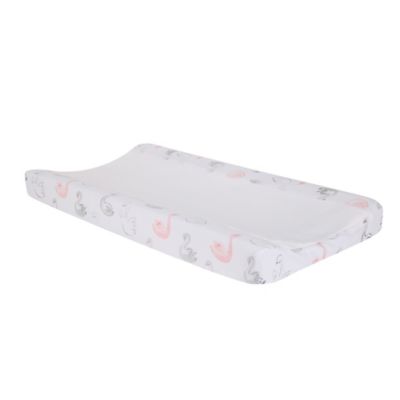 changing pad cover with hole in middle