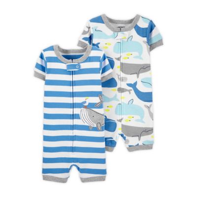 carter's® 2-Pack Toddler Romper Pajamas 
