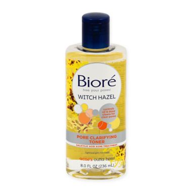 Biore&reg; 8 fl. oz. Witch Hazel Pore Clarifying Toner. View a larger version of this product image.