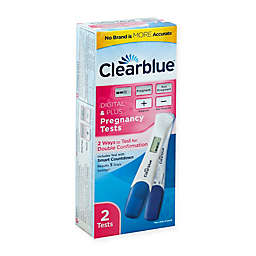 Clearblue® 2-Count Combo Digital Pregnancy Test with Smart Countdown