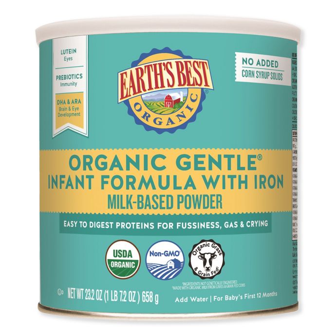 Earth�s Best® 23.2 oz. Organic Gentle Infant Formula With