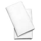 Alternate image 0 for Chicco LullaGo&reg; Bassinet 2-Pack Polyester Fitted Sheets in White