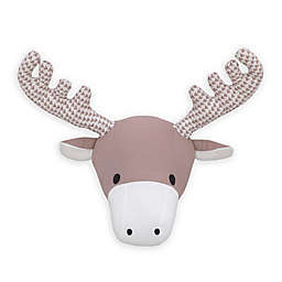 NoJo® Moose 9-Inch x 12-Inch Plush Wall Décor in Brown