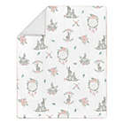 Alternate image 2 for Sweet Jojo Designs Floral 4-Piece Crib Bedding Set in Pink/Grey