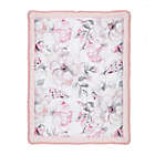 Alternate image 6 for Lambs &amp; Ivy&reg; Botanical Baby 4-Piece Crib Bedding Set in Pink/Grey