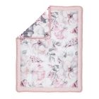 Alternate image 7 for Lambs &amp; Ivy&reg; Botanical Baby 4-Piece Crib Bedding Set in Pink/Grey