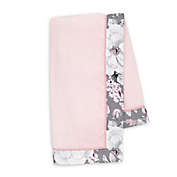 Lambs &amp; Ivy&reg; Botanical Baby Stroller Blanket in Pink/Grey