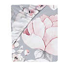 Alternate image 2 for Lambs &amp; Ivy&reg; Botanical Baby Fitted Crib Sheet in Pink/White/Grey