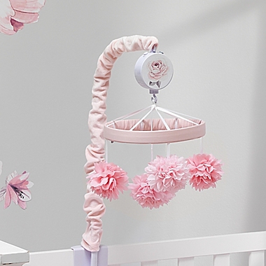 Lambs &amp; Ivy&reg; Botanical Baby Musical Mobile in Pink. View a larger version of this product image.