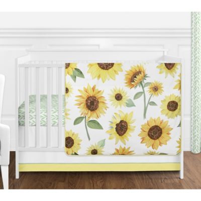sunflower bedding for crib