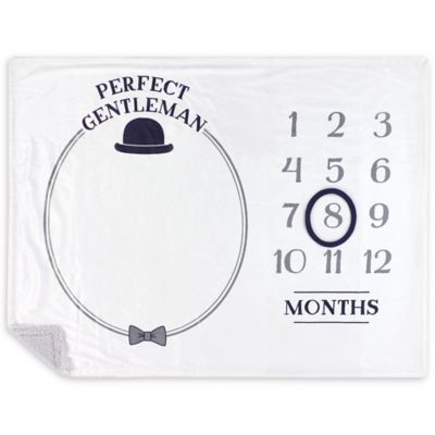 milestone baby blanket