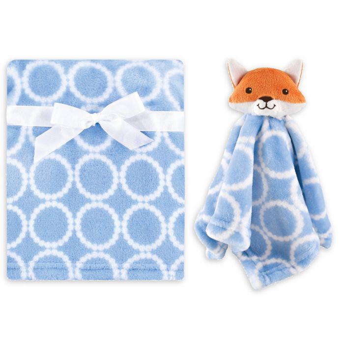 plush fox blanket