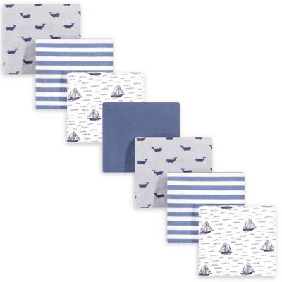 nautical receiving blankets