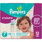 Pampers&reg; Cruisers&trade; Size 7 70-Count Disposable Diapers