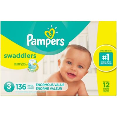 size 3 pampers swaddlers