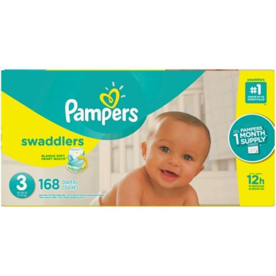 pampers swaddlers size 3 168