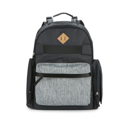 eddie bauer backpack grey tan