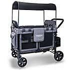 Alternate image 0 for WonderFold Wagon W4 Quad Folding Stroller Wagon in Black/Grey