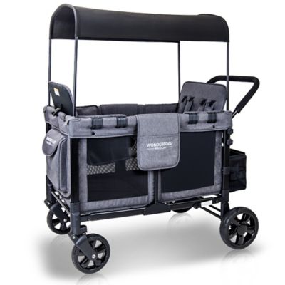 WonderFold Wagon W4 Quad Folding Stroller Wagon