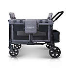 Alternate image 4 for WonderFold Wagon W4 Quad Folding Stroller Wagon in Black/Grey