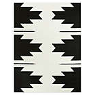 Alternate image 0 for Nicholas 5&#39;3 x 7&#39; Woven Area Rug in Black/White