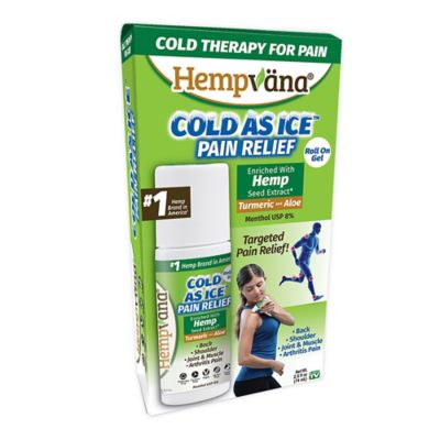 Hempvana&reg; Cold as Ice&trade; 2.5 fl. oz. Pain Relief Roll on Gel